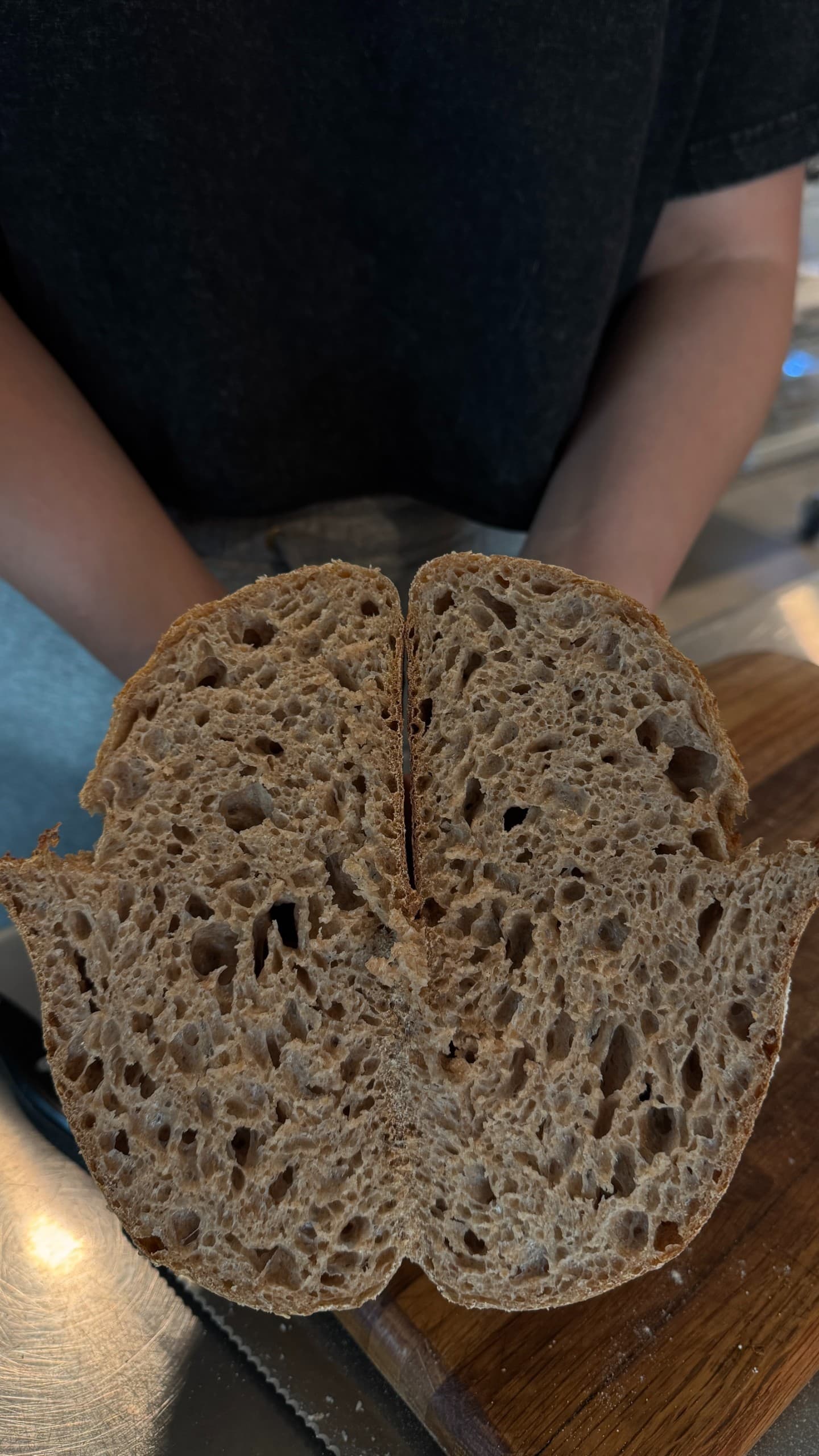Whole Wheat Sourdough Bread