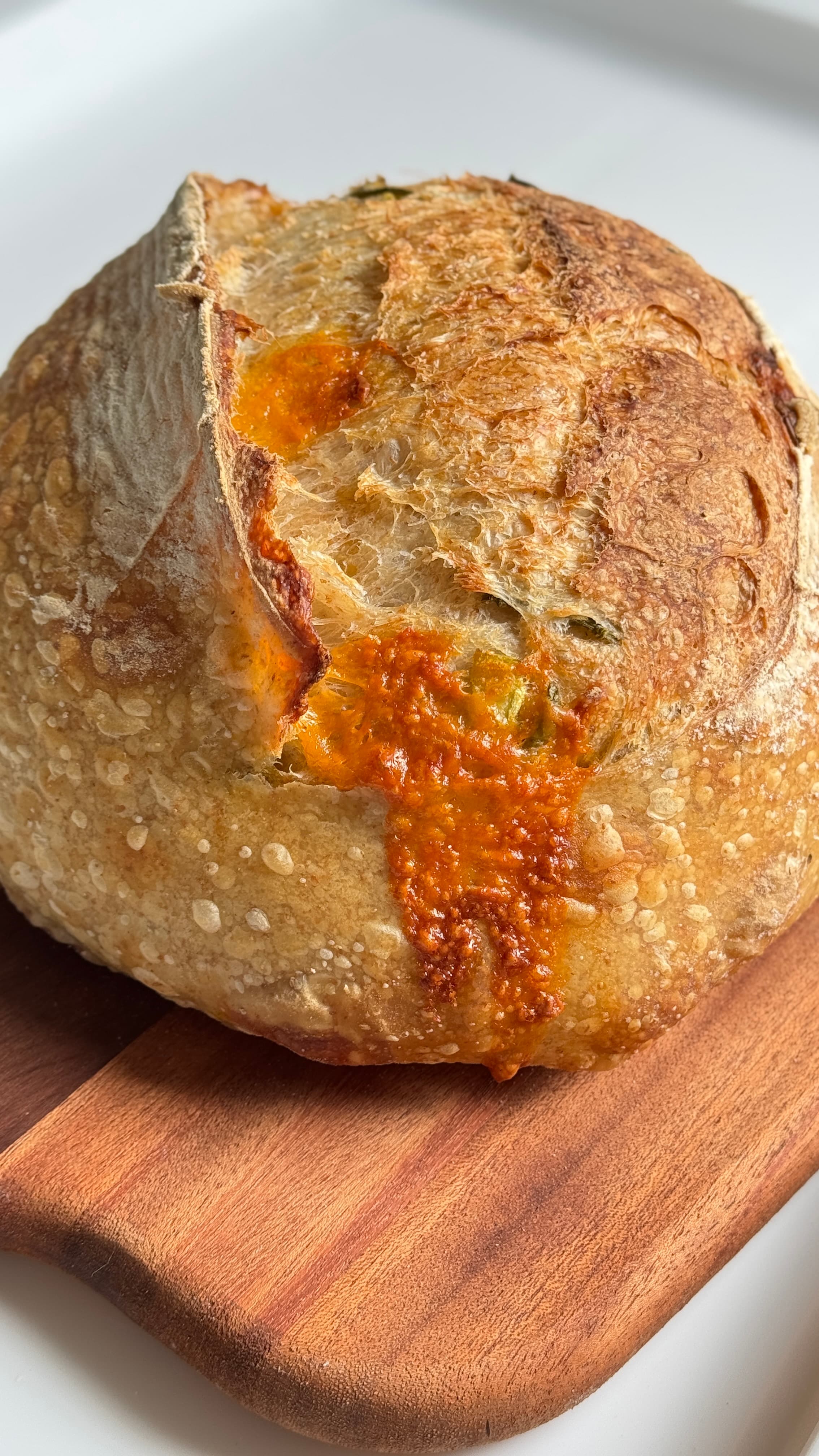 Sourdough Cheddar&Jalapeño Loaf by YeastCo Bakery in Houston Texas