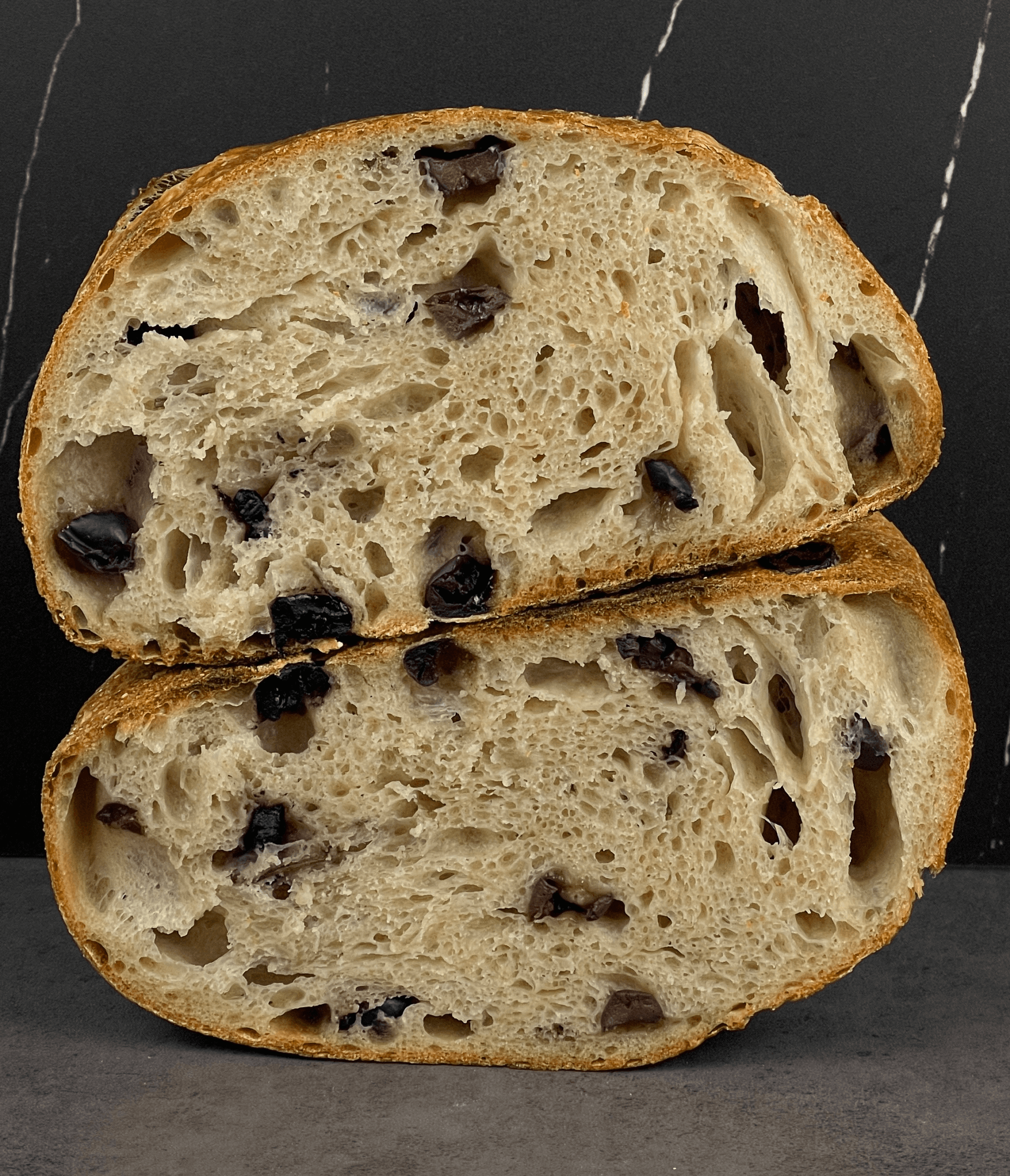 Sourdough Olive&Rosemary Loaf by YeastCo Bakery in Houston Texas